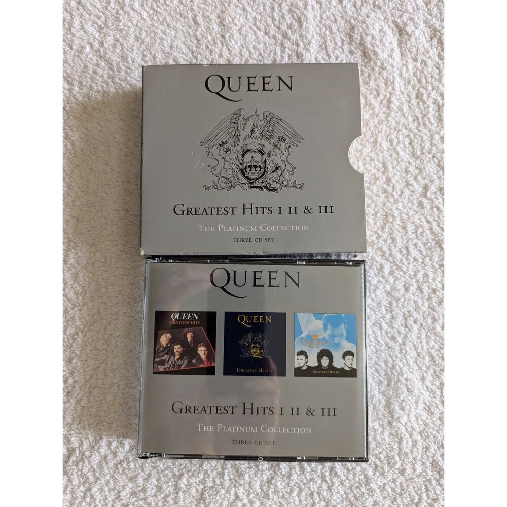 Queen The Platinum Collection Three CD Box Set Greatest Hits I,II,III